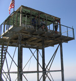 abandoned fire tower attracts viewers