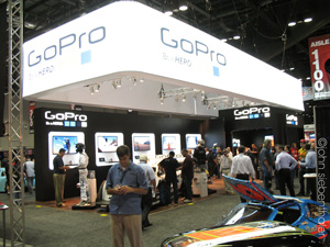 GoPro Heros are popular as booth giveaways